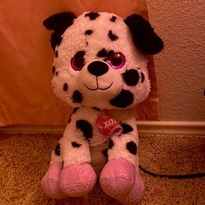 Black and white dog valentines teddy Baer